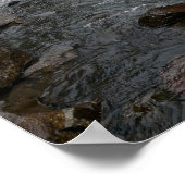 Wasserfall Svartifoss in Island-Poster Poster (Ecke)