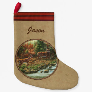 Wasserfall Tan Kleiner Weihnachtsstrumpf
