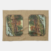 Wasserfall Tan Küchentuch (Horizontal)