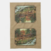 Wasserfall Tan Küchentuch (Vertikal)