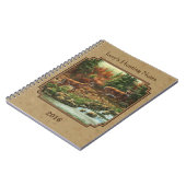 Wasserfall Tan Notizblock (Linke Seite)