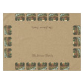 Wasserfall Tan Tischdecke (Vorderseite (Horizontal))