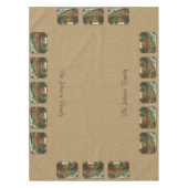 Wasserfall Tan Tischdecke (Vorderseite)