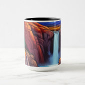 Wasserfall Tasse (Zentrum)