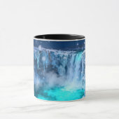 Wasserfall-Tasse Gefroren Tasse (Zentrum)