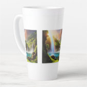 Wasserfall-Tasse Milchtasse (Linke Ecke)