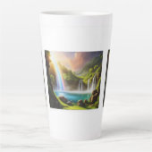 Wasserfall-Tasse Milchtasse (Vorderseite)