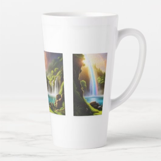 Wasserfall-Tasse Milchtasse (Rechts)