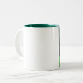 Wasserfall-Tasse Zweifarbige Tasse (Vorderseite Links)
