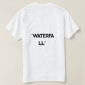 “Wasserfall”Tdising T-Shirt (Design Rückseite)