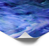 Wasserfall-Tränen Poster (Ecke)