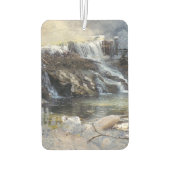 Wasserfall-Träume Autolufterfrischer (Rückseite)