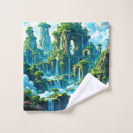 Wasserfall Trek Kingdom Dream Badhandtuch Set