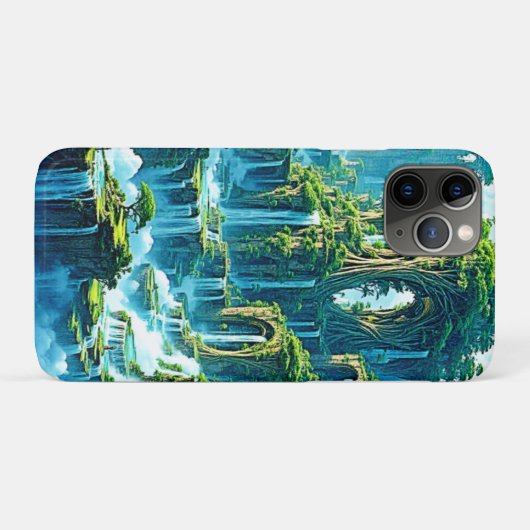 Wasserfall Trek Kingdom Dream Case-Mate iPhone Hülle (Rückseite (Horizontal))