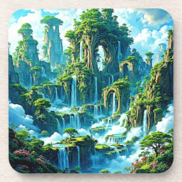 Wasserfall Trek Kingdom Dream Getränkeuntersetzer
