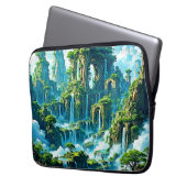 Wasserfall Trek Kingdom Dream Laptopschutzhülle (Vorderseite Links)