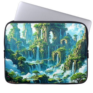 Wasserfall Trek Kingdom Dream Laptopschutzhülle