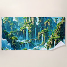 Wasserfall Trek Kingdom Dream Strandtuch