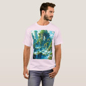 Wasserfall Trek Kingdom Dream T-Shirt (Vorne ganz)
