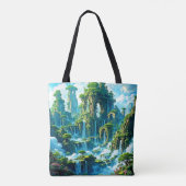 Wasserfall Trek Kingdom Dream Tasche (Rückseite)