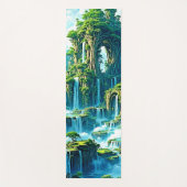 Wasserfall Trek Kingdom Dream Yogamatte (Vorderseite)