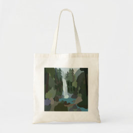 Wasserfall-Tropenwald-Outdoor-Abenteuer Tragetasche