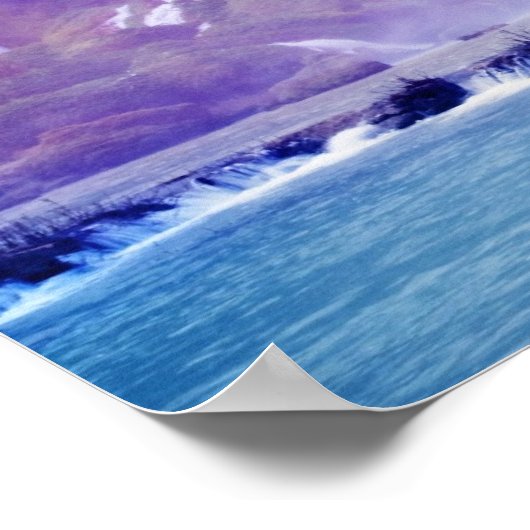 Wasserfall Tropicana Poster (Ecke)