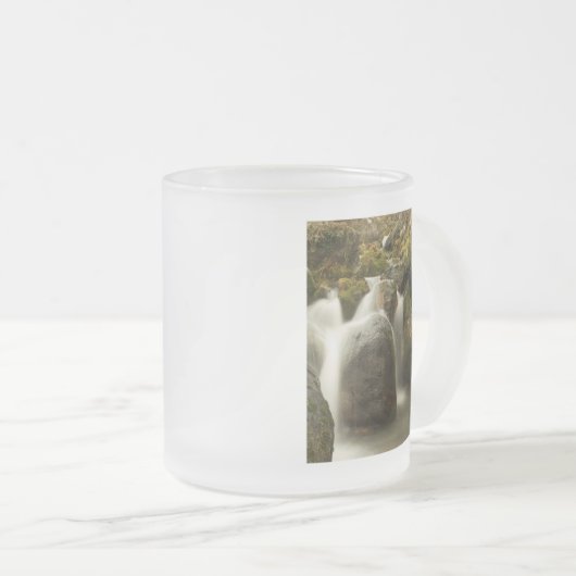 Wasserfall-tropisches Mattglastasse (VorderseiteRechts)