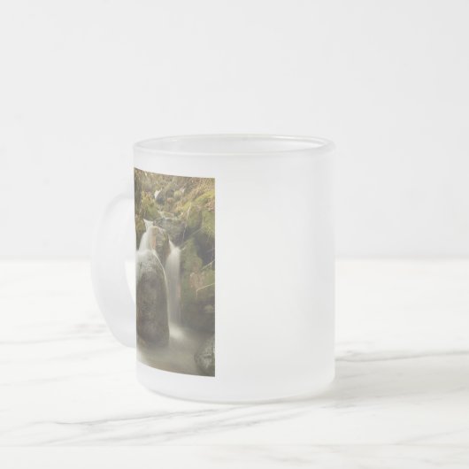 Wasserfall-tropisches Mattglastasse (Vorderseite Links)