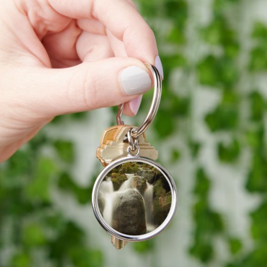 Wasserfall-tropisches Schlüsselanhänger (Hand)