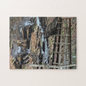 Wasserfall- und Brückenrätsel Puzzle (Horizontal)