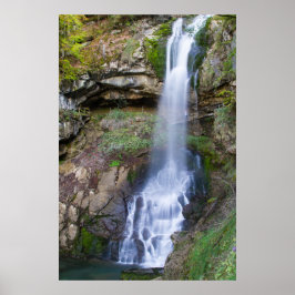 Wasserfall- und Felsenplakatpapier (Matte) Poster