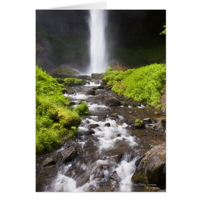 Wasserfall und Fluss (Vorne)