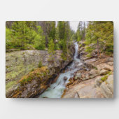 Wasserfall und Fluss Cascade Fotoplatte (Vorderseite)