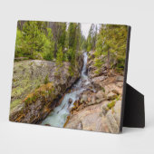 Wasserfall und Fluss Cascade Fotoplatte (Seite)