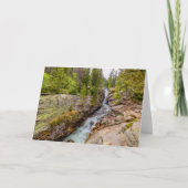 Wasserfall und Fluss Cascade Karte (Vorderseite)