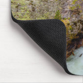 Wasserfall und Fluss Cascade Mousepad (Ecke)