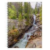 Wasserfall und Fluss Cascade Notizblock (Vorderseite)