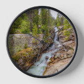 Wasserfall und Fluss Cascade Uhr (Vorderseite)