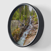 Wasserfall und Fluss Cascade Uhr (Winkel)