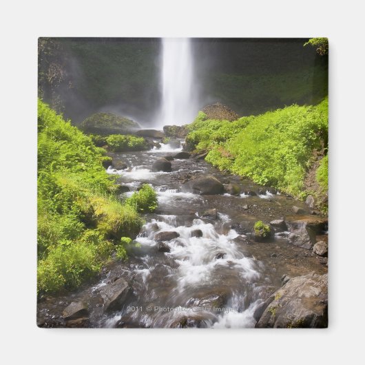 Wasserfall und Fluss Magnet (Vorne)
