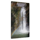 Wasserfall und Regenbogen Klemmbrett (Rechts)