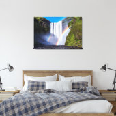 Wasserfall und Regenbogen Leinwanddruck (Insitu (Schlafzimmer))