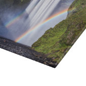 Wasserfall und Regenbogen Schneidebrett (Ecke)