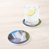 Wasserfall und Regenbogen Untersetzer (Seite)