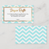 Wasserfall- und Zickzack Windelscheiben-Raffelkart Begleitkarte (Vorne/Hinten)