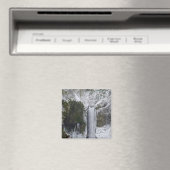 Wasserfall unscharf Umgeben von einem Schneewald Magnet (In Situ (Geschirrspüler))