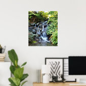 Wasserfall Van Dusen Botanischer Garten Vancouver Poster (Heimbüro)