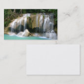 Wasserfall Visitenkarte (Vorne/Hinten)