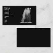 Wasserfall | visitenkarte (Vorne/Hinten)